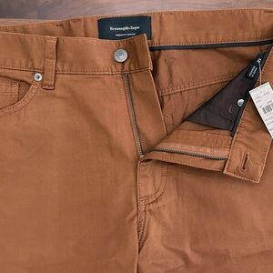 Ermenegildo Zegna Tan Trousers